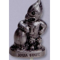 7" Iowa State Cyclones Collegiate Mascot Bank/ Bookends